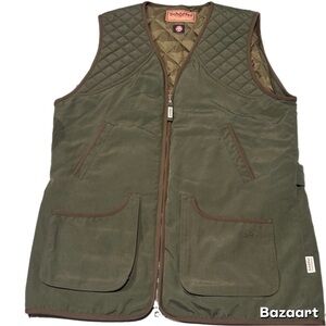 NWT! Schoffel hunter Green  Stamford wind stopper Quilted Vest SZ 48 uk XXL us
